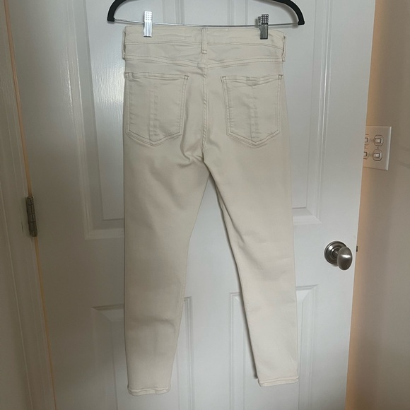 Rag & bone 🦴 Ecru Colored Cate Mid Rise Jeans size 27 - Picture 4 of 12